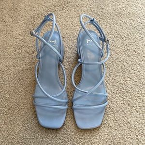 Marc Fisher Nakita Blue Strappy Heel Sandal